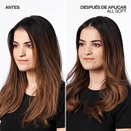 Redken | Aceite de Argán Hidratante, Tratamiento sin aclarado para Cabello Seco y Frágil, All Soft, 90 ml