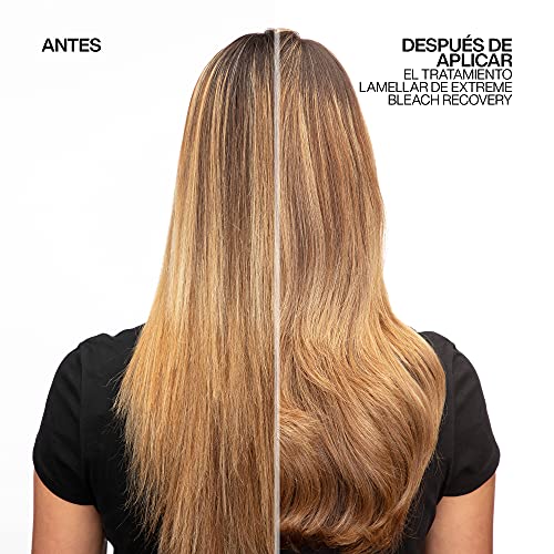 Redken | Tratamiento Lamelar desenredante con Aclarado para Fortalecer el Cabello Dañado, Extreme Bleach Recovery, 200 ml