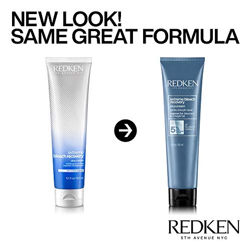 Redken | Tratamiento sin Aclarado para Fortalecer el Cabello Dañado, Extreme Bleach Recovery, 150 ml