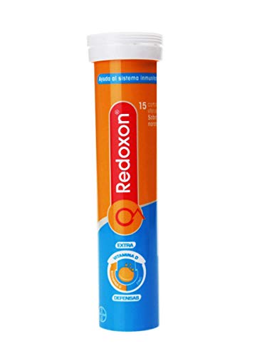 Redoxon Extra Defensas Vitamina C, D y Zinc, 30+15 Comprimidos Efervescentes