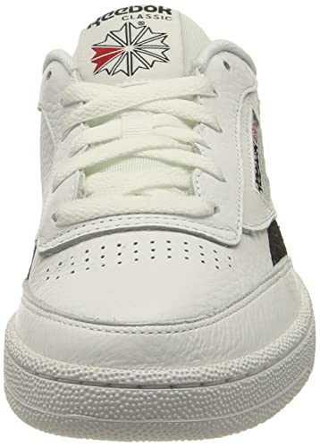 Reebok Club C Revenge Mu, Zapatillas Hombre, Multicolor (White/White/Black), 44 EU