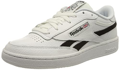 Reebok Club C Revenge Mu, Zapatillas Hombre, Multicolor (White/White/Black), 44 EU