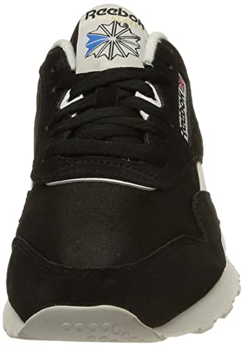 Reebok Nylon Cl - Zapatillas, Hombre, Negro (Black/Black/White), 42.5 EU