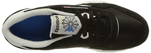 Reebok Nylon Cl - Zapatillas, Hombre, Negro (Black/Black/White), 42.5 EU
