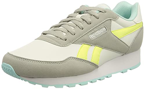 Reebok Rewind Run, Zapatillas Mujer, Multicolor (White/Energy Glow/Digital Yellow), 40 EU