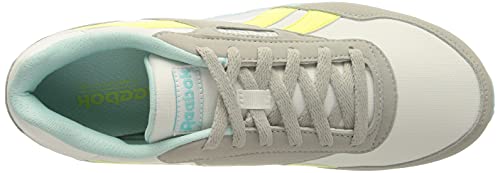 Reebok Rewind Run, Zapatillas Mujer, Multicolor (White/Energy Glow/Digital Yellow), 40 EU