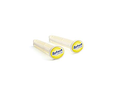 Refresh Your Car Ambientador de Coche con Fragancia, Olor y Esencias a Lima/Limón, Ambientador de Rejilla y Conductos del Aire Acondicionado, Pack de 6