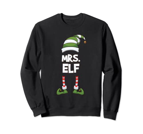 Regalo de Navidad de la señora Elfo Sudadera