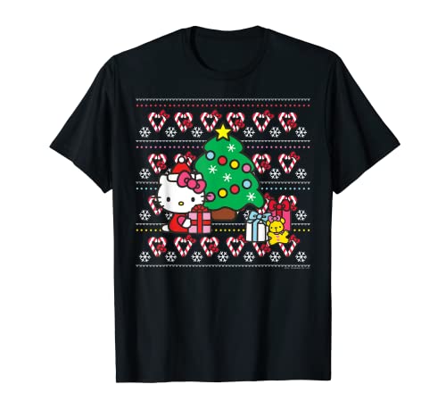 Regalos de celebración del árbol de Navidad de Hello Kitty Camiseta