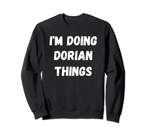 Regalos de Dorian, estoy haciendo cosas de Dorian Sudadera
