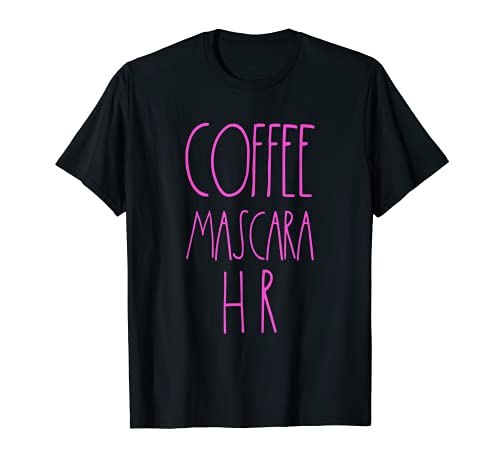 Regalos lindos de los recursos humanos para las mujeres café rimel HR regalos Camiseta