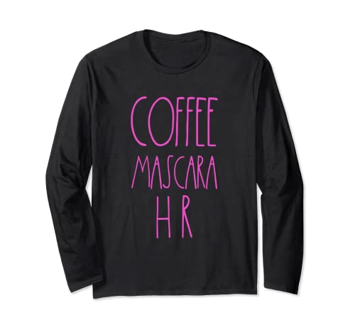 Regalos lindos de los recursos humanos para las mujeres café rimel HR regalos Manga Larga