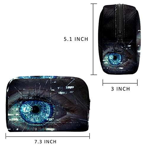 Regalos para Hombres, Mujeres, Bolsa de Maquillaje, Neceser de baño, pequeña Bolsa de cosméticos - tecnología de Ojos