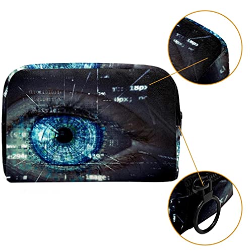 Regalos para Hombres, Mujeres, Bolsa de Maquillaje, Neceser de baño, pequeña Bolsa de cosméticos - tecnología de Ojos