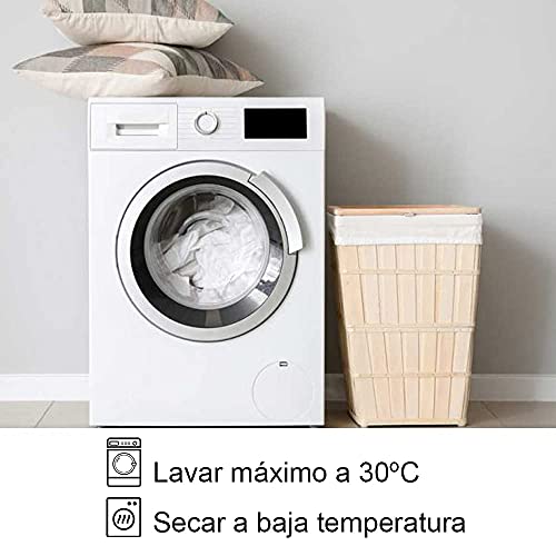 Relleno Cojín 40x40 2 Unidades Antiácaros Extra Densidad, Lavable, Efecto Nube, hipoalergénicos para Rellenos, Cojines de Sofá o Cama, Almohada Fibra Hueca Siliconada