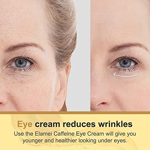rema para ojos para debajo de los ojos: crema antienvejecimiento, ojeras, hinchazón, crema eficaz para debajo de los ojos para arrugas con retinol, ácido hialurónico, vitamina E