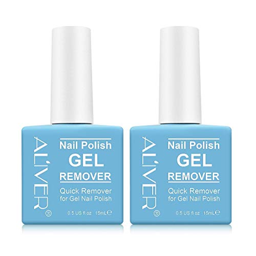 Removedor Quita Esmalte Permanente Semipermanentes Para Uñas, Magic Nail Polish Remover Para Quitar El Esmalte De Uñas Rápido Y Fácil, Quitar Suavemente Sin Lastimar, 2 Pcs (Blue 2 pcs)