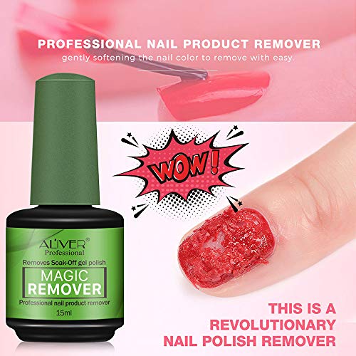 Removedor Quita Esmalte Permanente Semipermanentes Para Uñas, Magic Nail Polish Remover Para Quitar El Esmalte De Uñas Rápido Y Fácil, Quitar Suavemente Sin Lastimar, 2 Pcs (Green 2 pcs)