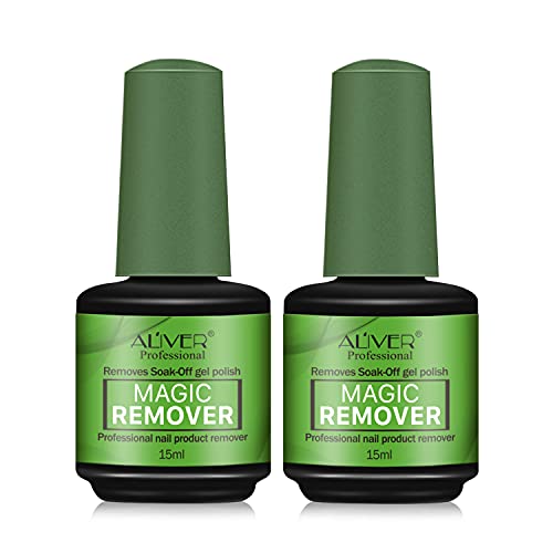 Removedor Quita Esmalte Permanente Semipermanentes Para Uñas, Magic Nail Polish Remover Para Quitar El Esmalte De Uñas Rápido Y Fácil, Quitar Suavemente Sin Lastimar, 2 Pcs (Green 2 pcs)