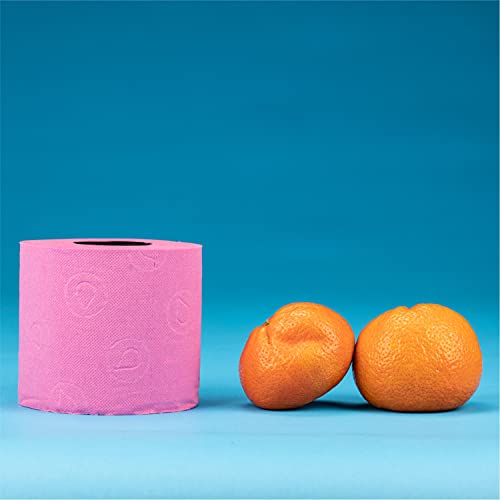 Renova Papel Higiénico, Color Fucsia - 3 Paquetes de 6 Rollos
