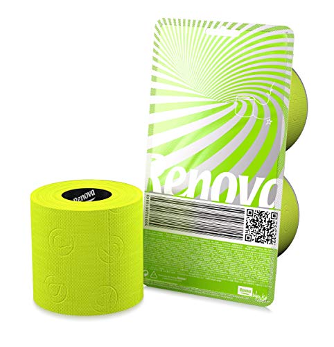 RENOVA Papel Higiénico Verde - Pack Regalo 2 Rollos