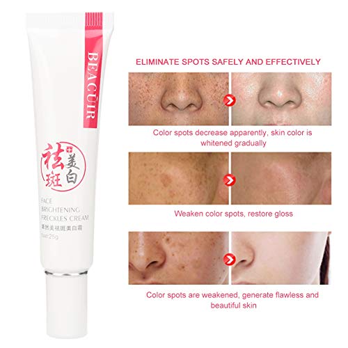 Reparador de la Piel,Elimina la Cicatriz,Pecas,Manchas,Crema Hidratante,Hidratante y Rejuvenecedora Piel Brillante Aclarador de Manchas Oscuras Que Remueve la Crema