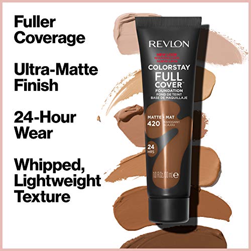 Revlon ColorStay Full Cover Base de Maquillaje SPF10 (#310 Warm Golden)