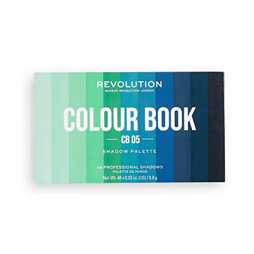 Revolution Beauty Ltd1168540 - Paleta De Sombras Para Libros De Colores, Cb05