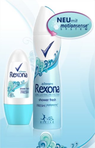 Rexona Women Shower Fresh Roll On, 3 Pack (3 x 50 ml)