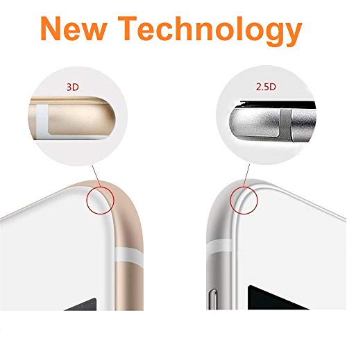 REY 2X Protector de Pantalla 3D para Samsung Galaxy J4 Plus 2018 - J6 Plus 2018 - J4 Core, Negro, Protección Completa, 3D / 4D / 5D