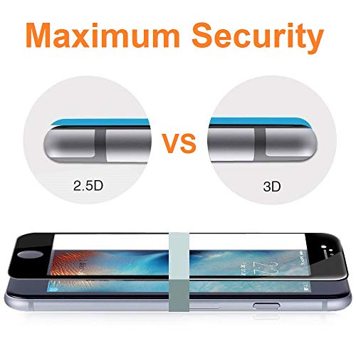 REY 2X Protector de Pantalla 3D para Samsung Galaxy J4 Plus 2018 - J6 Plus 2018 - J4 Core, Negro, Protección Completa, 3D / 4D / 5D