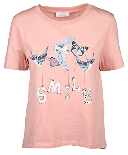 rich&royal 2105-456 Camiseta, Rosa Vintage, XL para Mujer