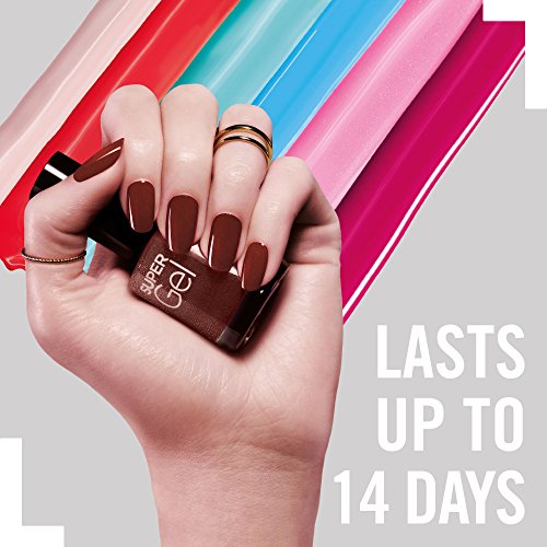 Rimmel London Super Gel por Kate Moss. Conjunto doble, esmalte de uñas, sombra 12 y capa superior de gel.