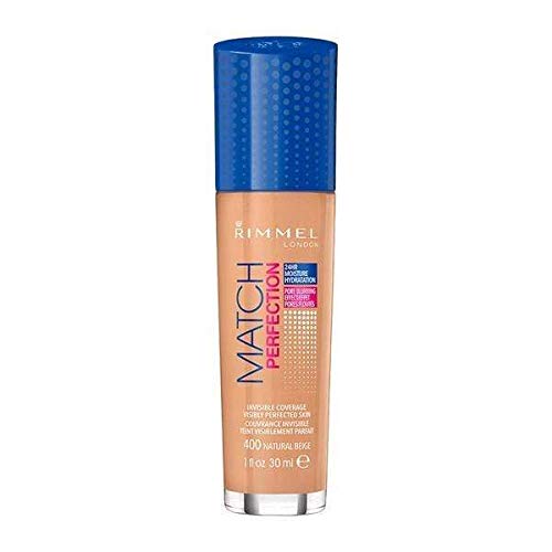 Rimmel Match Perfection Foundation - Base de maquillaje líquida 201 Classic Beige