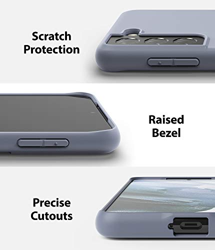 Ringke Air-S Compatible con Funda Samsung Galaxy S21 Plus (6,7 Pulgadas), Delgada Ligera Fina Slim TPU Carcasa - Lavender Gray