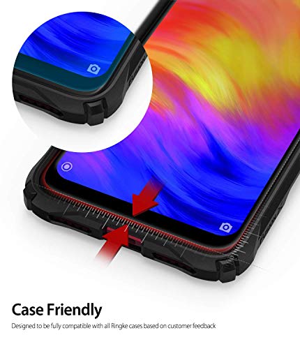 Ringke Invisible Defender Diseñado para Protector Pantalla Redmi Note 7, Protector de Pantalla Redmi Note 7 Pro Alta Definición 9H Dureza Vidrio Templado para Xiaomi Redmi Note 7, Redmi Note 7 Pro