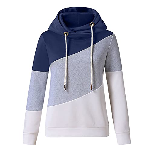 riou Sudadera con Capucha Para Mujeres Otoño Invierno Casual Sport Star Pullover Hoodie con Bolsillo Casual Moda Tops Baratas Camiseta Blusa Deportivos