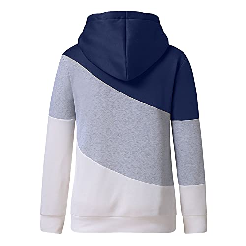 riou Sudadera con Capucha Para Mujeres Otoño Invierno Casual Sport Star Pullover Hoodie con Bolsillo Casual Moda Tops Baratas Camiseta Blusa Deportivos