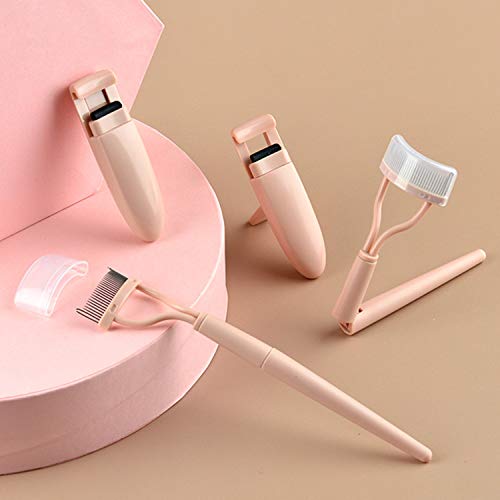 Rizador de pestañas Peine de Pestañas Plegable Separador de Pestañas de Dientes de Metal para Aseo de Pestañas Beauty Makeup Tool para todas las formas de ojos
