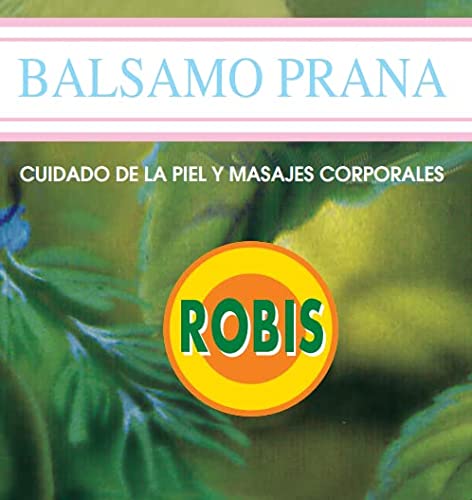 Robis Balsamo Prana 60 | Cósmetica Natural - Masajes - Músculos y Articulaciones Flexibles - Analgésico y antiinflamatorio | Aceite de Coco, Clavo, Romero, Eucalipto, Menta | 60ml