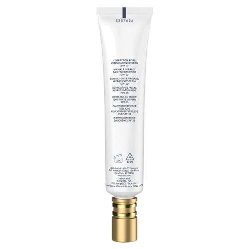 RoC - Retinol Correxion Wrinkle Correct Crema Hidratante Diaria SPF 30 - Crema Facial con Retinol y Vitamina E - Antiarrugas y Antiedad - 30 ml