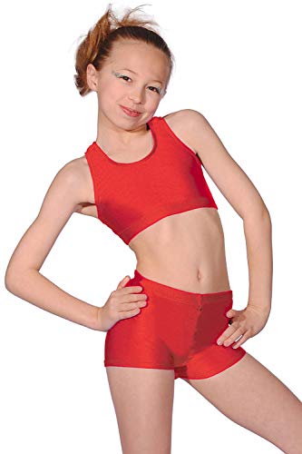 Roch Valley Hot Micro - Pantalones Cortos para Mujer, niña, Color Red(Red), tamaño 3A(Manufacturer Size:146-152)