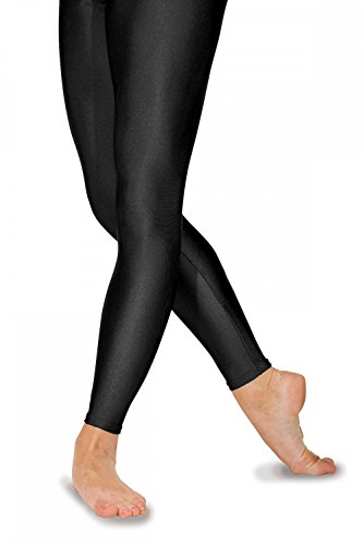 Roch Valley - Mallas de Nailon y Lycra sin pies para Mujer, Mujer, FLSTB5, Negro, Large