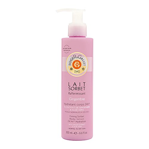 Roger&Gallet - Leche Hidratante Cuerpo con Jengibre y Aloe Vera, 200 ml