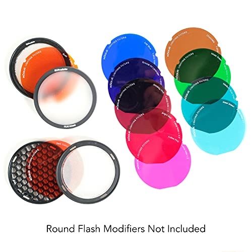 Rogue Gels - Filtros para cabezales de flashes para Rogue Grid