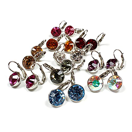 rougecaramel – Bijoux – Pendientes CRYSTALLIZED Swarovski fucsia