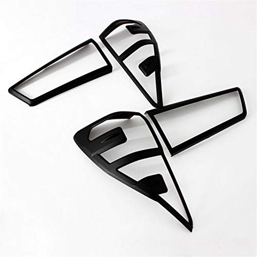 ROYAL STAR TY 2016-2019 Luces traseras de la Cubierta for Toyota Ki Jang Innova 2016 2017 2018 2019 ABS Luces de Cola Cubierta de Piezas (Color : Chrome)