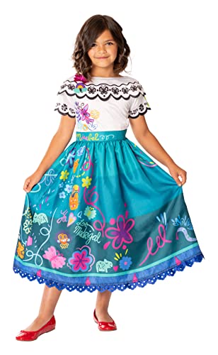 Rubies – Disfraz clásico Mirabel Oficial – Disney Encanto infantil, I-301186S, talla S de 3 a 4 años
