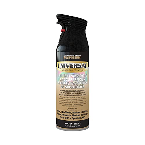 Rust-Oleum Universal pintura multisuperficie en spray Martelé Negro 400 ml