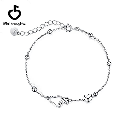 S925 Silver Niche Ladies Braccial Extension Moda Personalidad All-match Braccial Ladies Bracelet